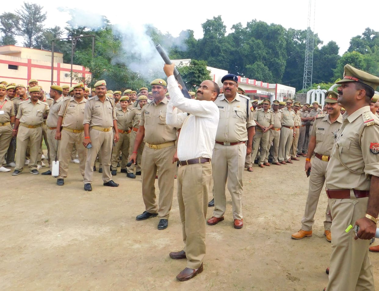 Teach police how to deal with rioters on Anti-Terrorism Day