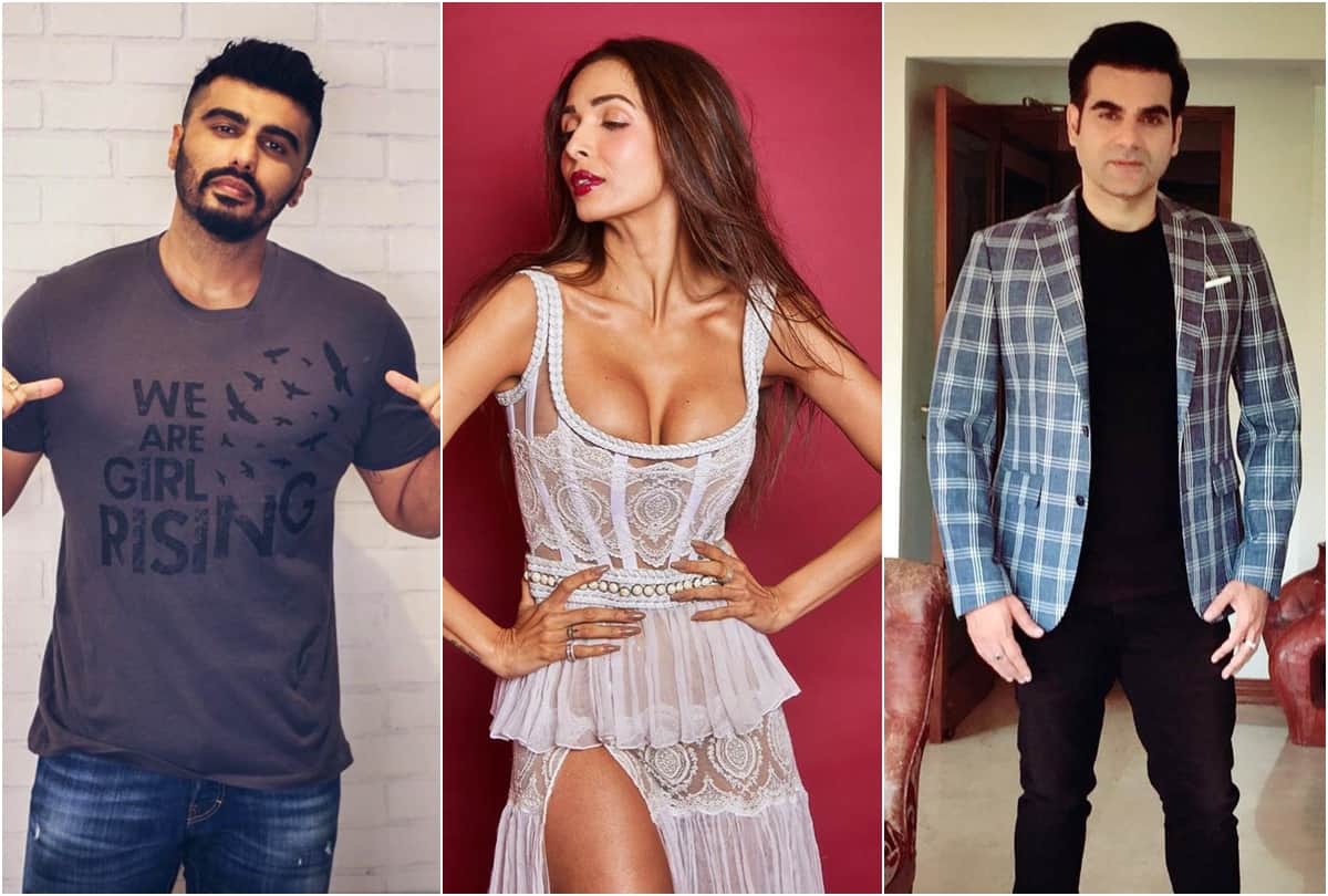 malaika arora surprised  with arjun kapoor hair