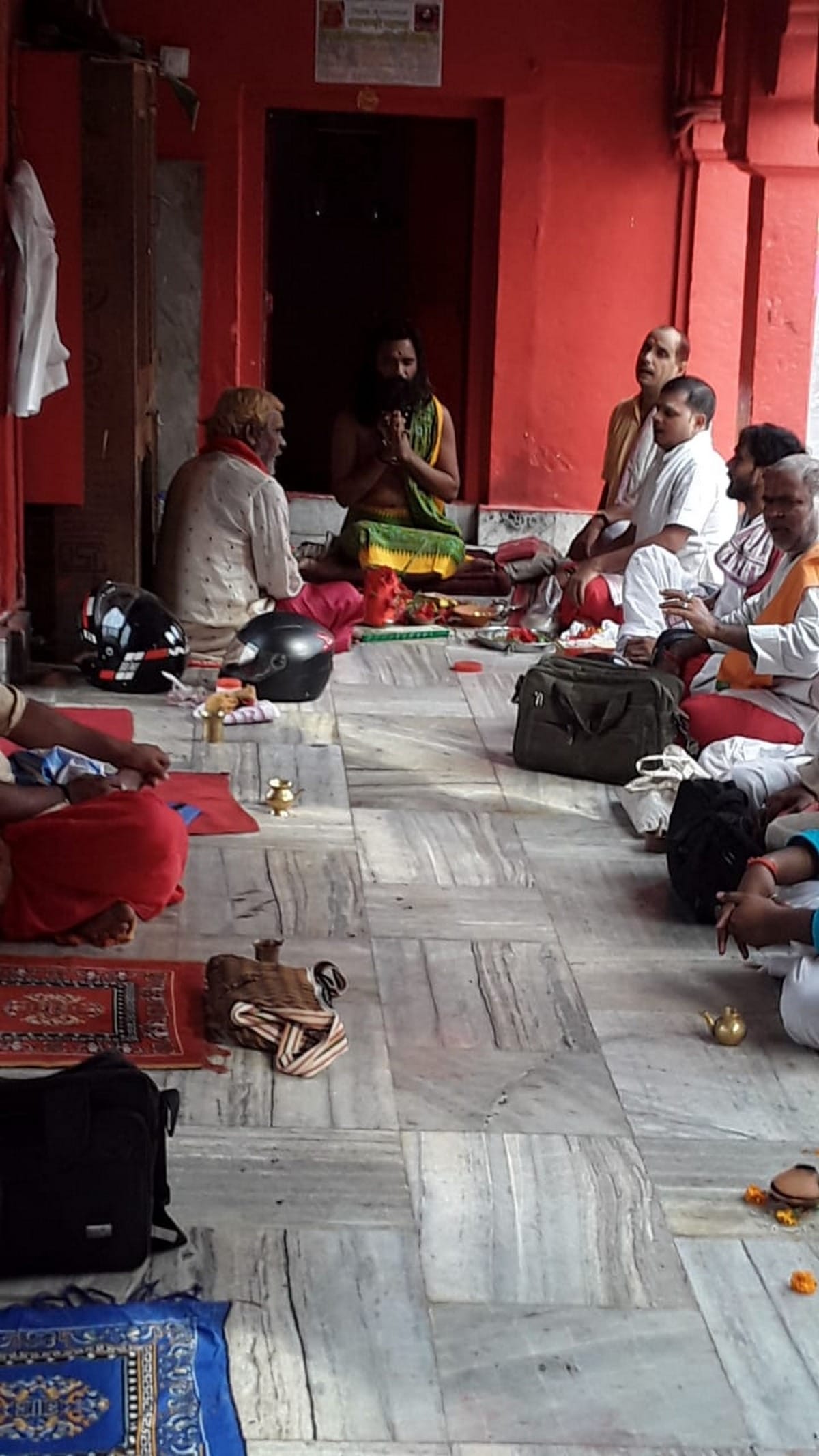 ram mandir ayodhya Brahmins conducted Shakti rituals at Durga temple for construction in varanasi
