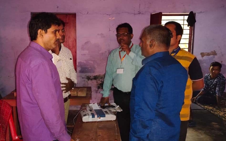 EVM and VVPAT cheated, voting stopped in many places