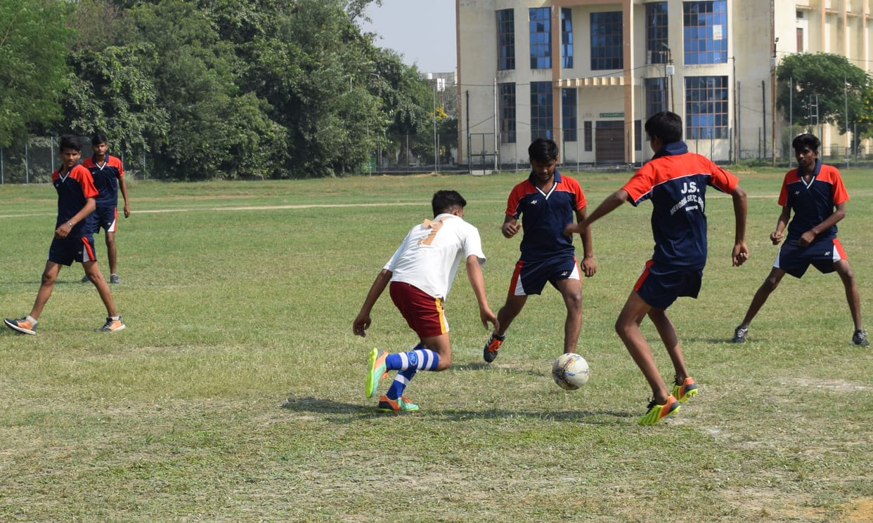 football match in mainpuri