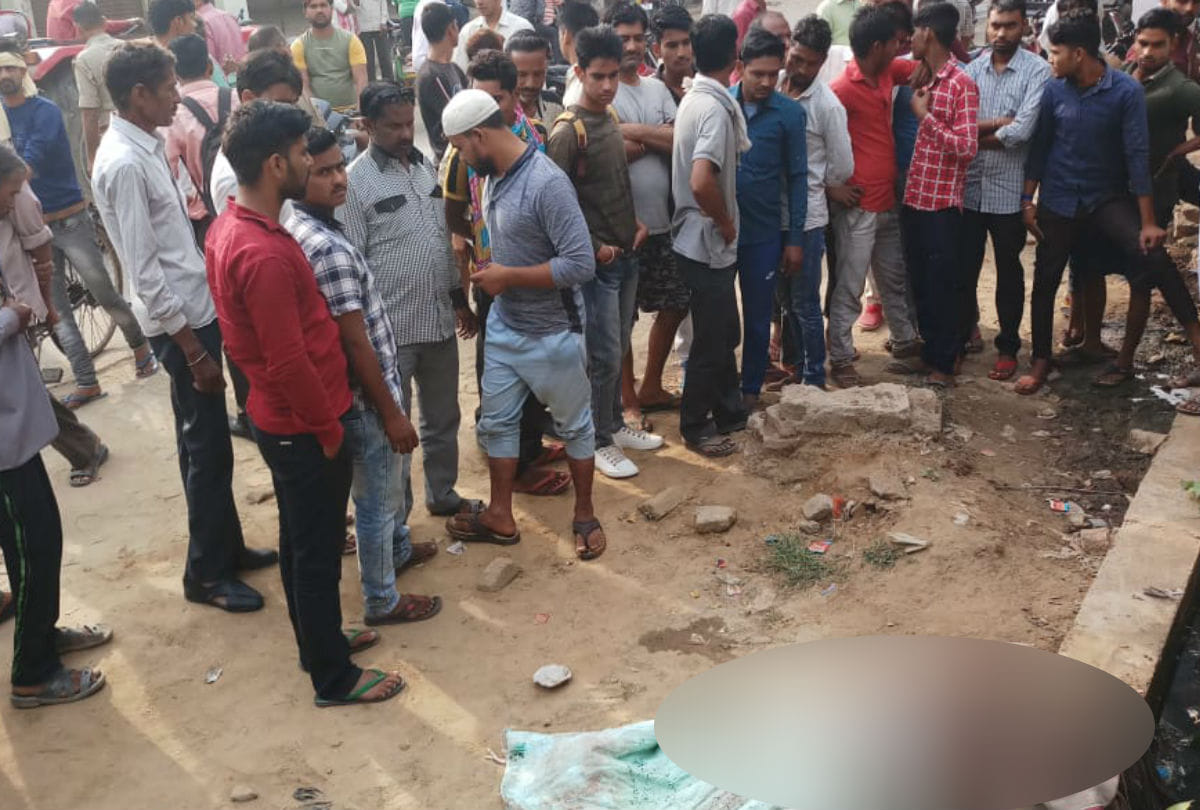Dead body of young man found in the sack can not be identified in Mathura
