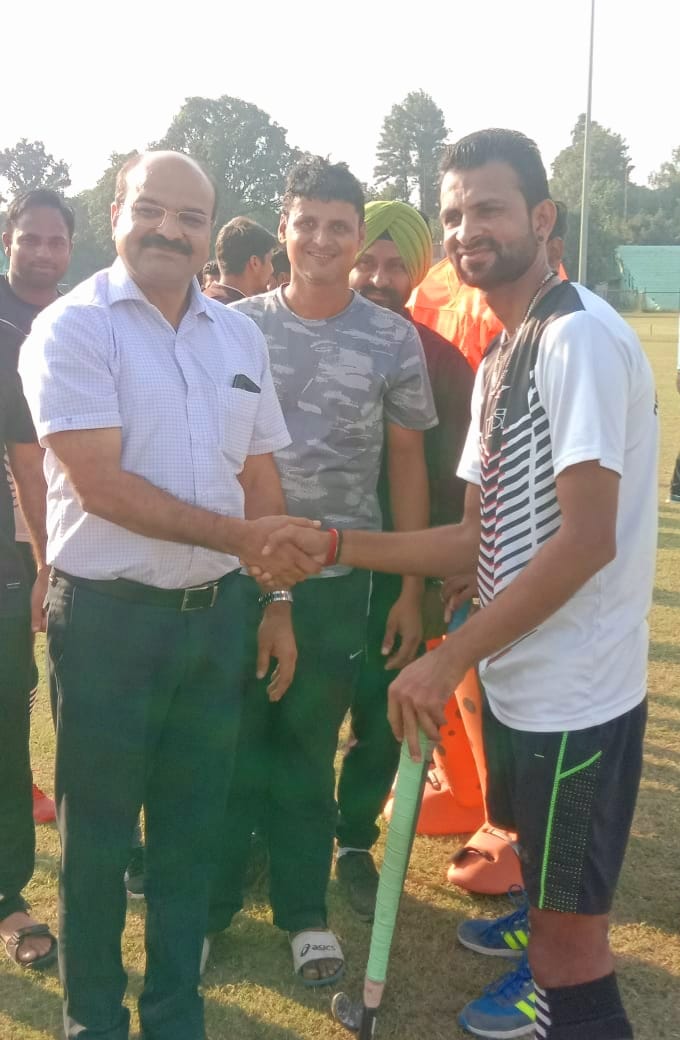 Amit Tyagi Hockey Club captures the trophy