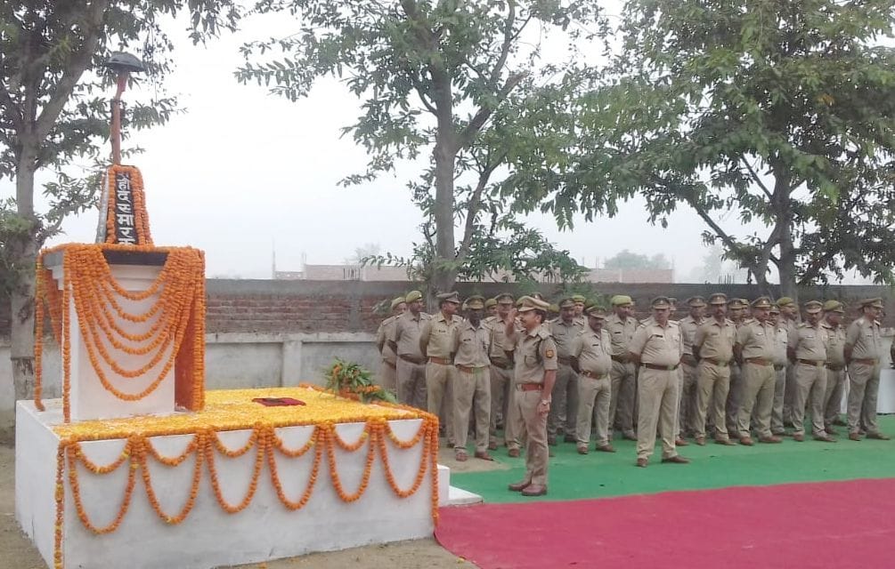 Tribute to the martyrs on Police Memorial Day