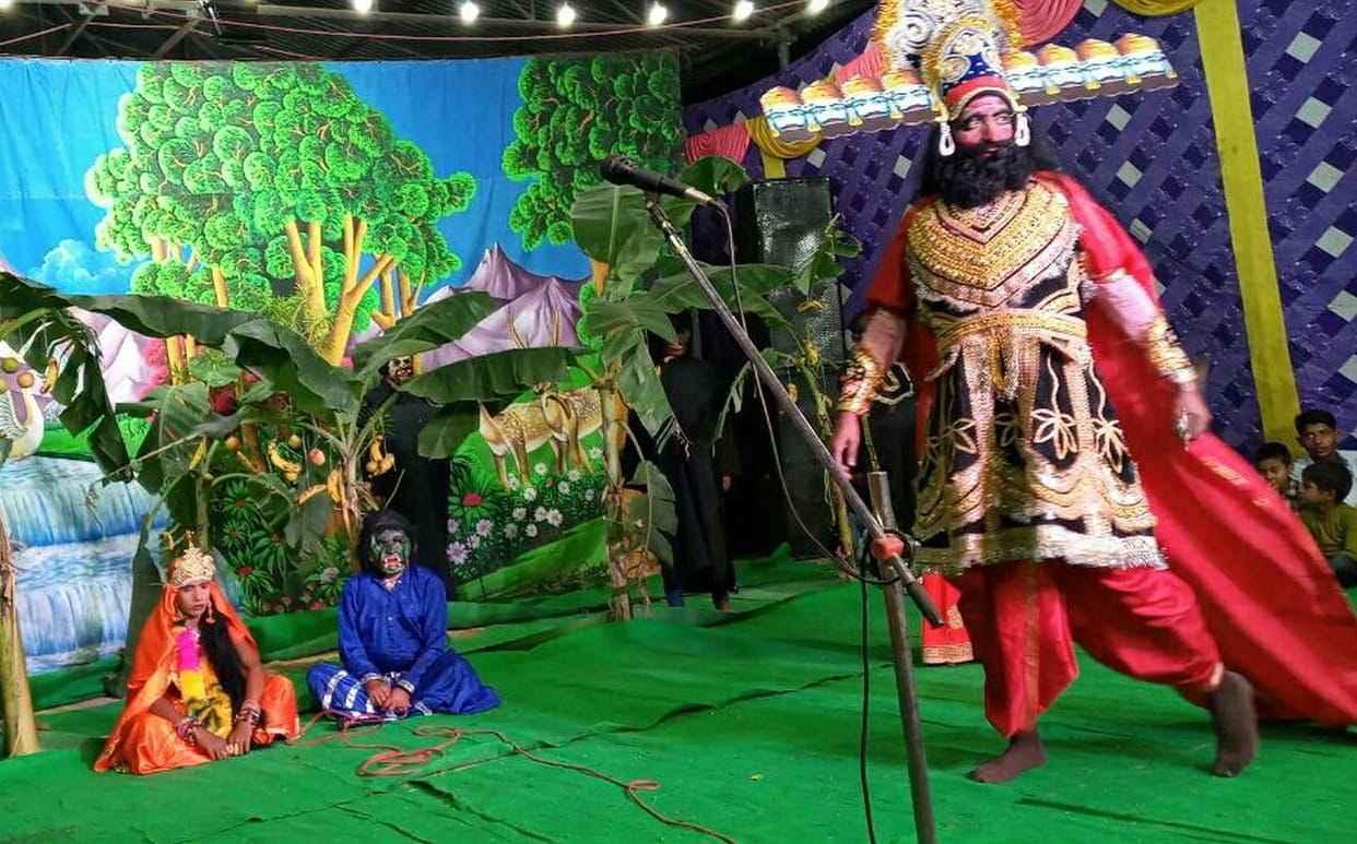ramleela, acting