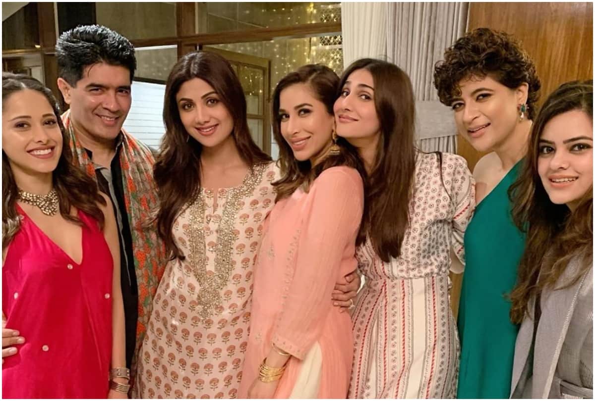 Manish Malhotra host Diwali Party Shilpa Sheety Karan Johar Ekta Kapoor spotted