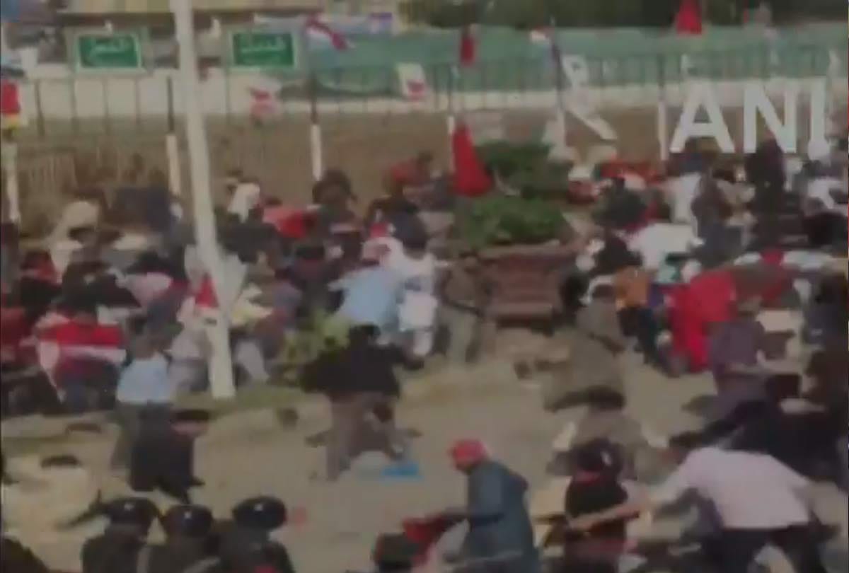 Two dead several injured as police lathicharged protesters in Muzaffarabad POK