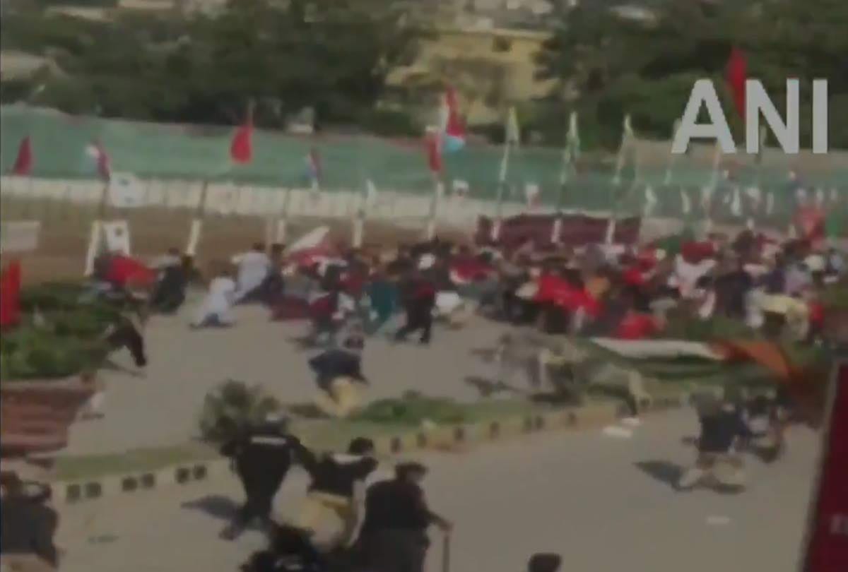 Two dead several injured as police lathicharged protesters in Muzaffarabad POK