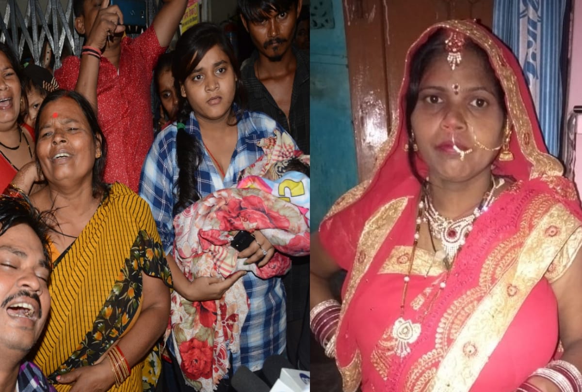 ruckus in jhalkari bai female hospital due to death of lady in lucknow