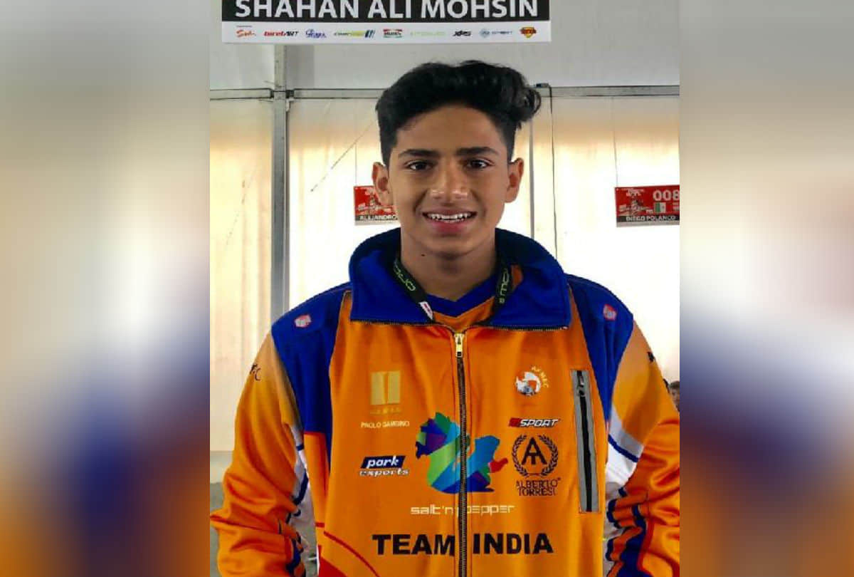 car racer shahan ali mohsin got selected in the Indian Car Racing League