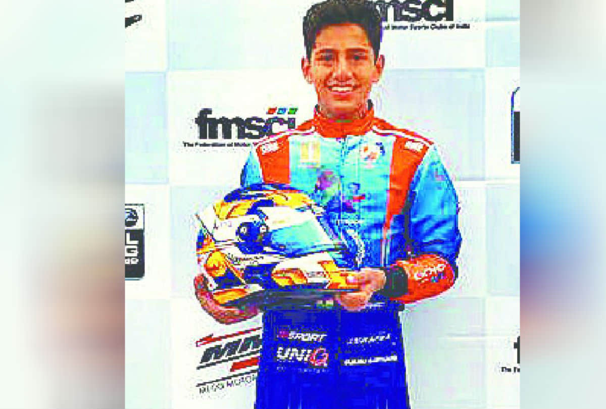 car racer shahan ali mohsin got selected in the Indian Car Racing League