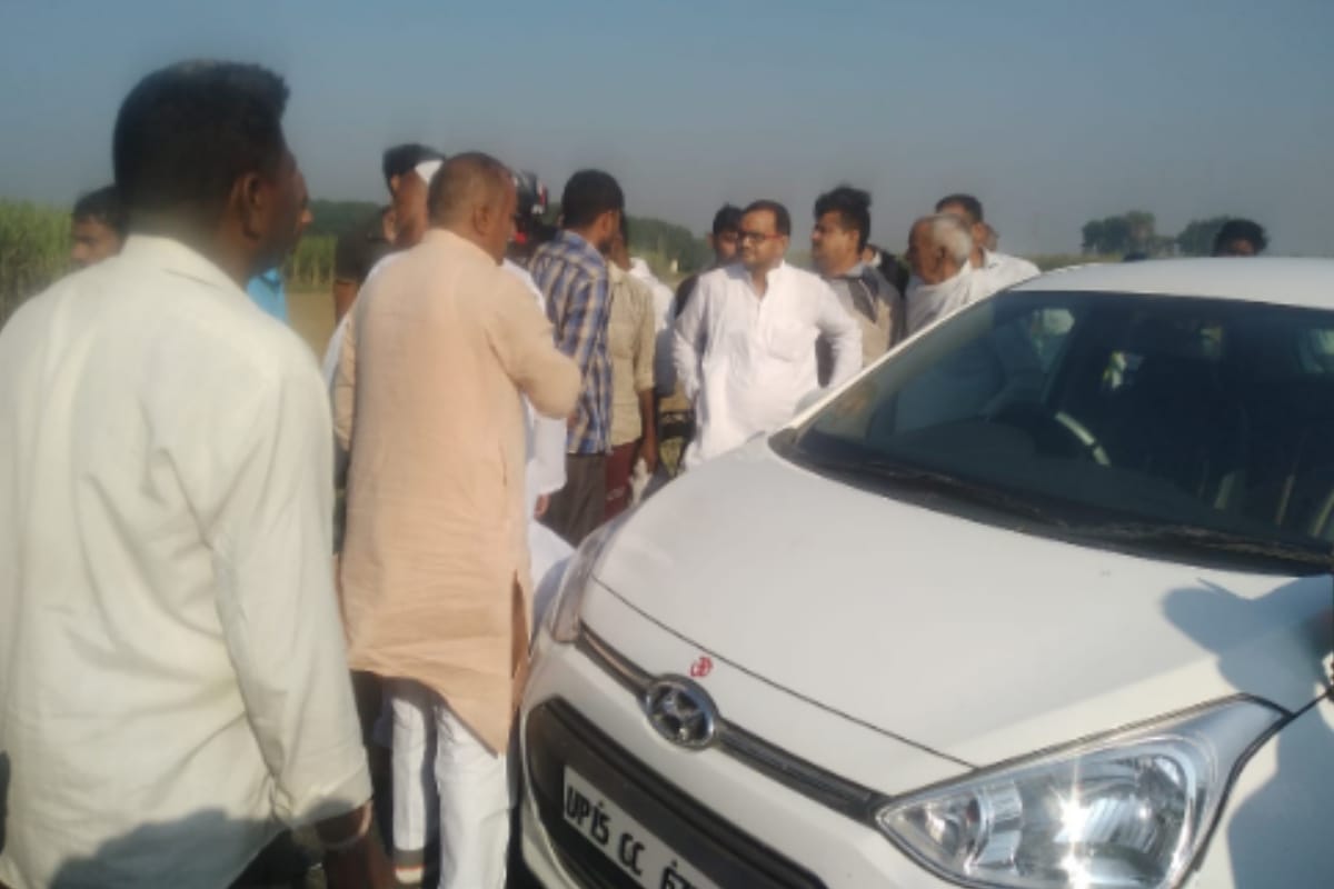 BJP leader attacked in Meerut after kamlesh tiwari murder, narrowly escaped