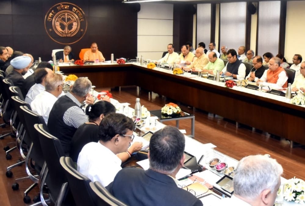 yogi cabinet and officials will meet with financial commision for developments