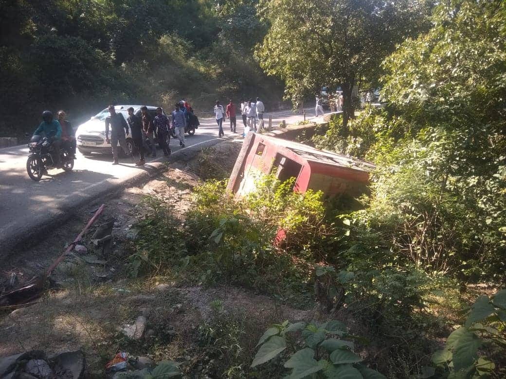 Horrific accident on Dehradun-Saharanpur route two bus collide strongly