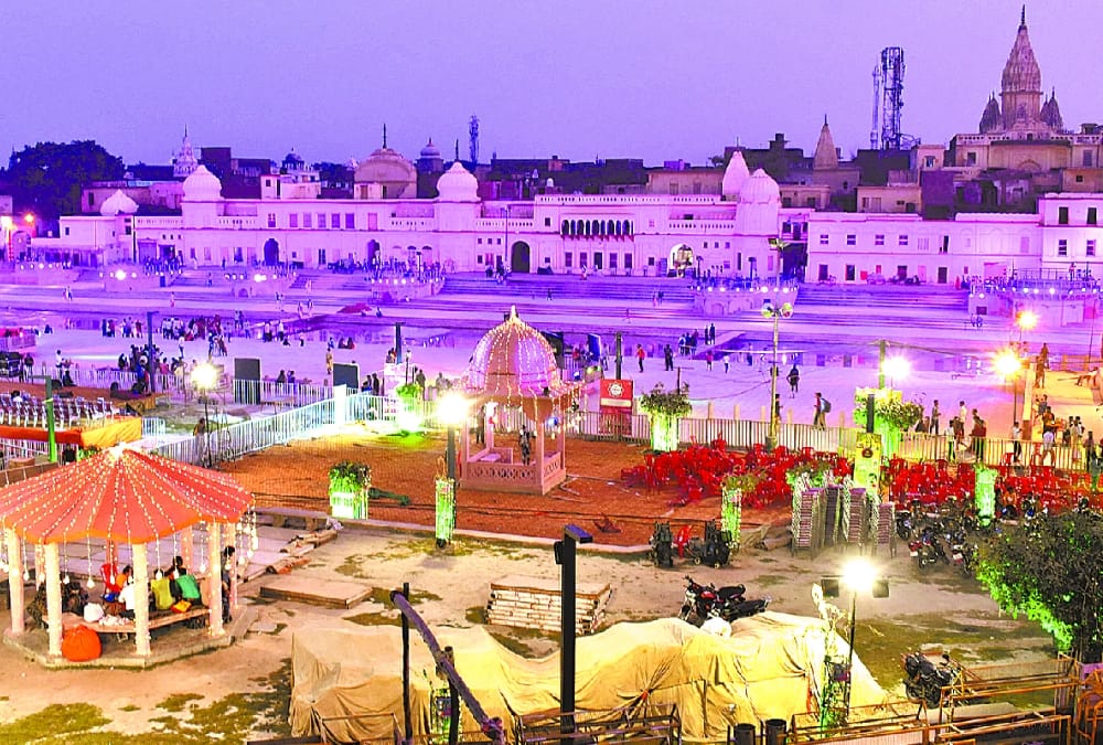 Prepration for deepotsav in Ayodhya.