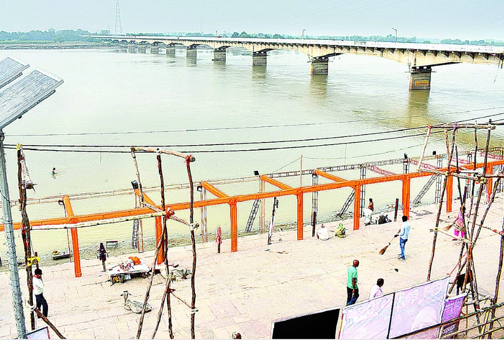 Prepration for deepotsav in Ayodhya.