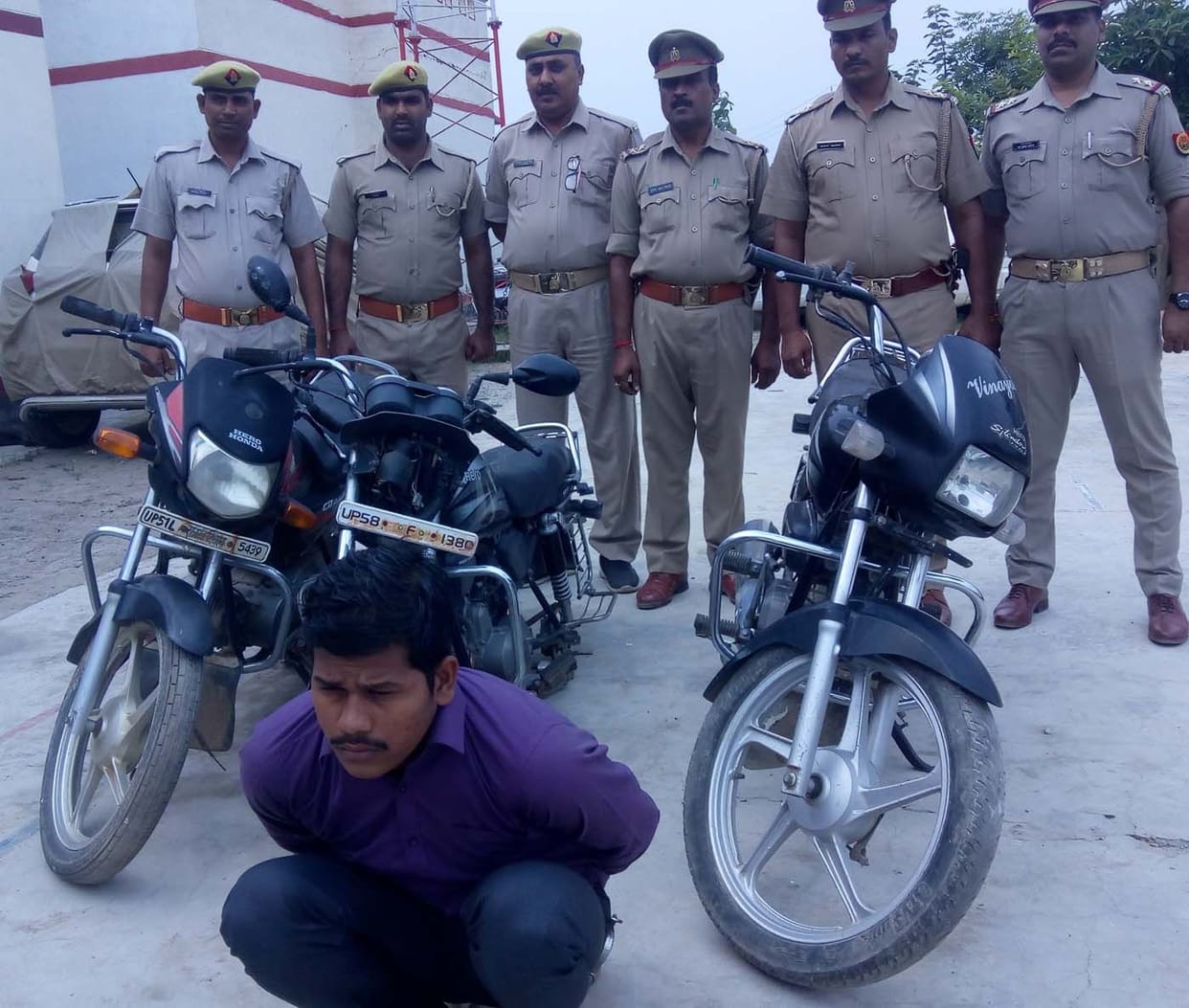 Bike lifter arrested, three bikes recovered