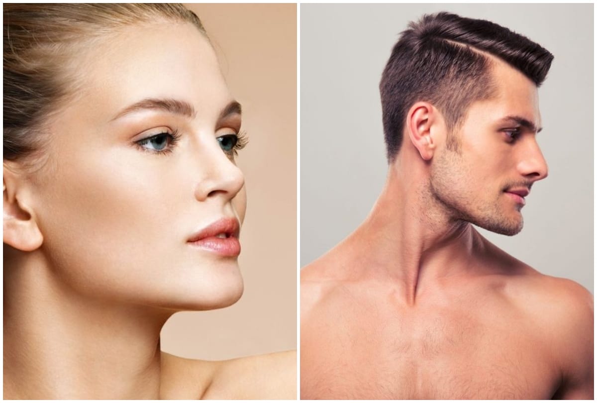 how to improve jawline on face male and female