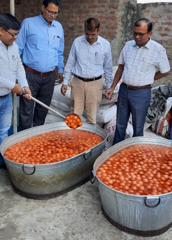 food departmen, water