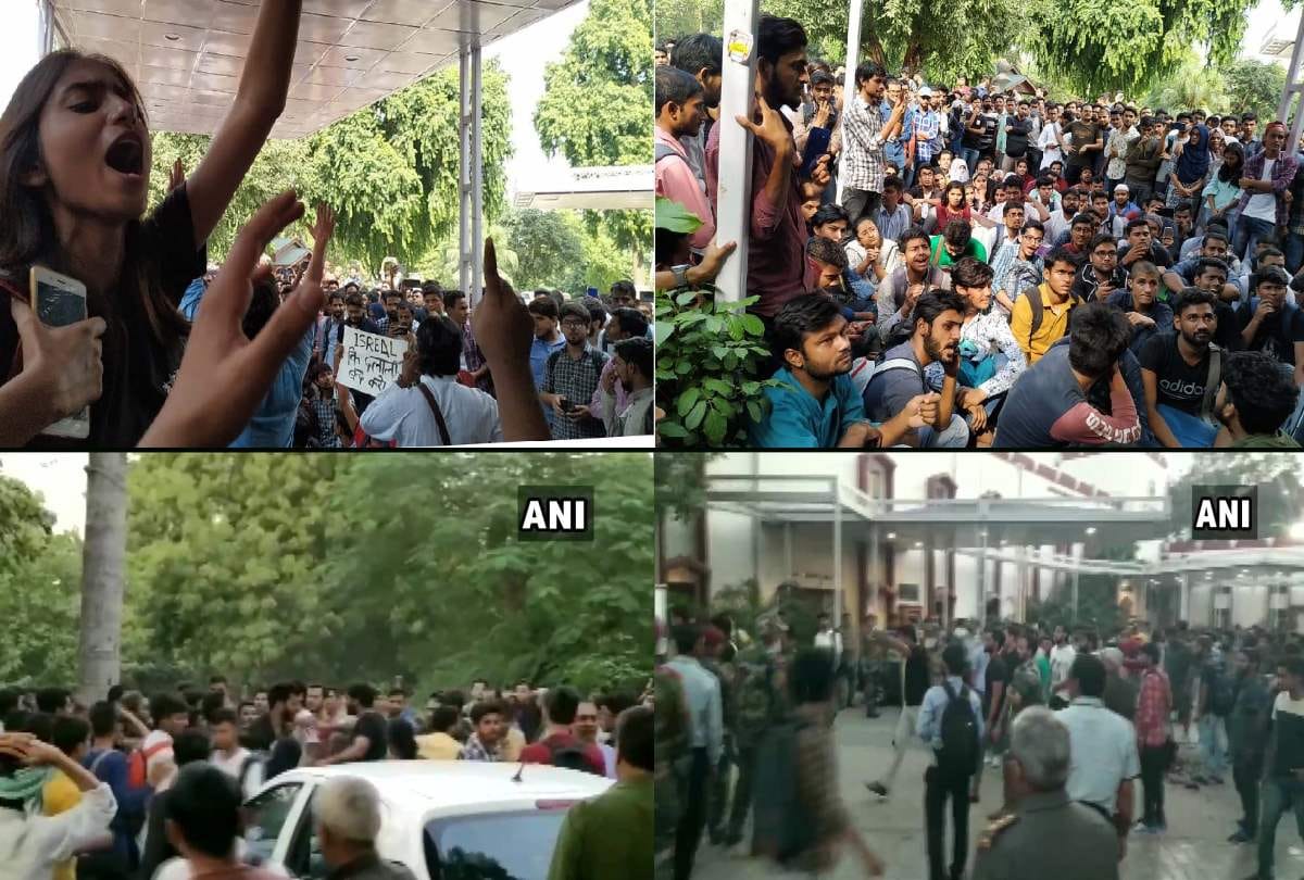 Police network failed Crowd forcibly closed shops in jamia protest