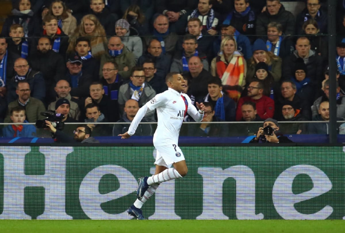 Kylian Mbappe became the youngest-ever player to score 15 champions league goal breaks messi record