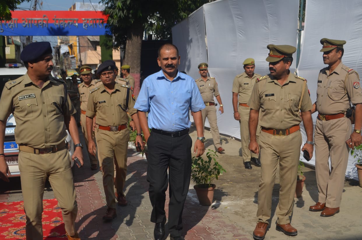 ADG inspected the Meerut city