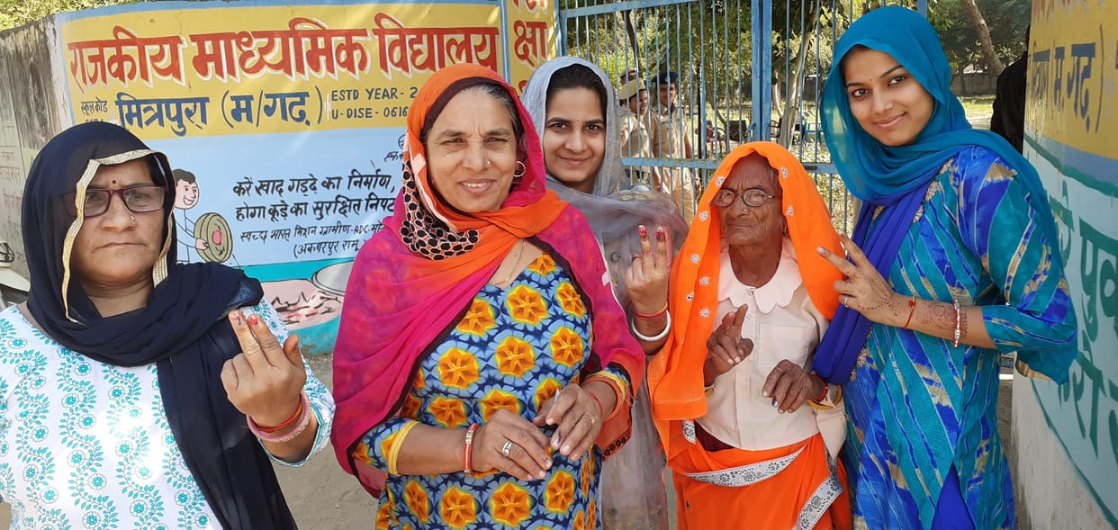 30 votes less than last time at Akbarpur Ramu booth