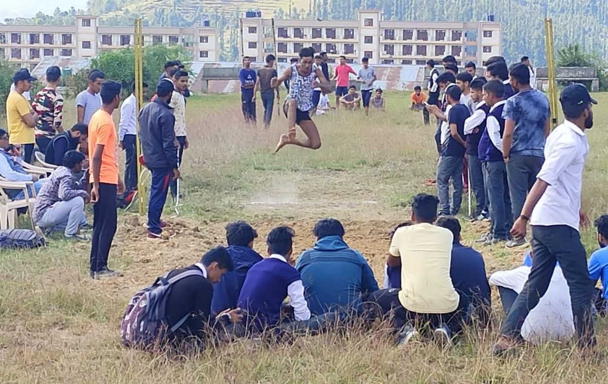 Pooja took the longest jump in the long jump
