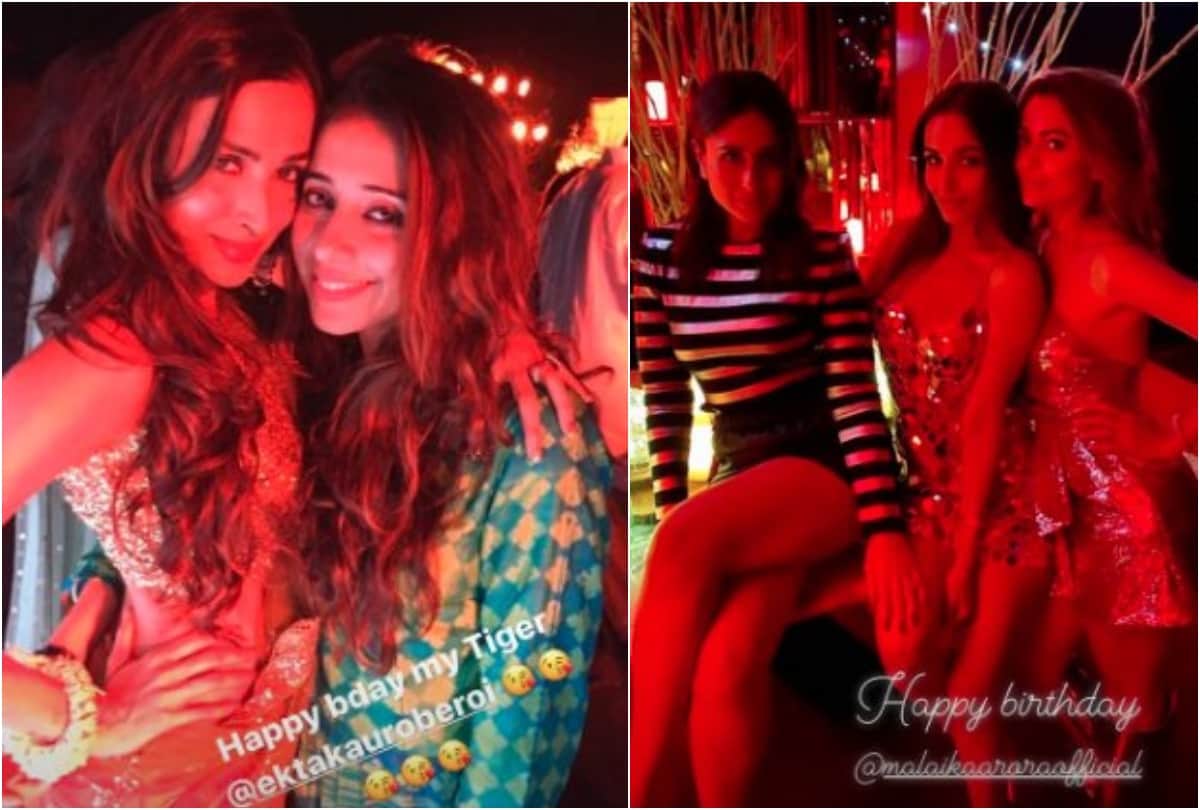 Malaika Arora birthday celebration Arjun Kapoor son Arhaan Khan spotted