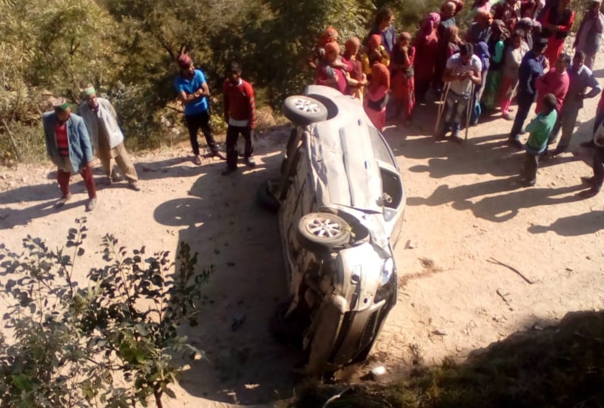 Two killed in accident in karsog mandi himachal pradesh