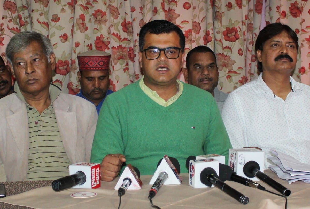 Congress candidate from dharamshala Vijay inder targets sudhir sharma