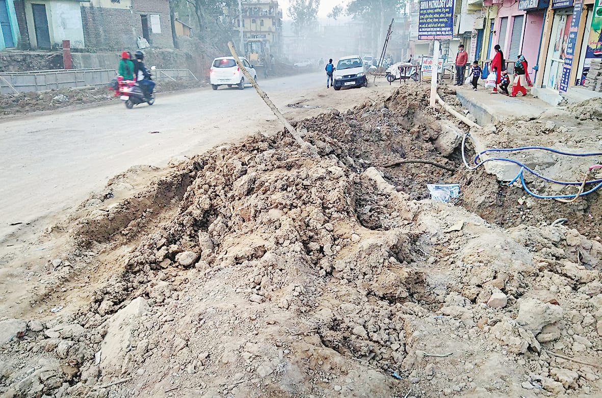 road damage