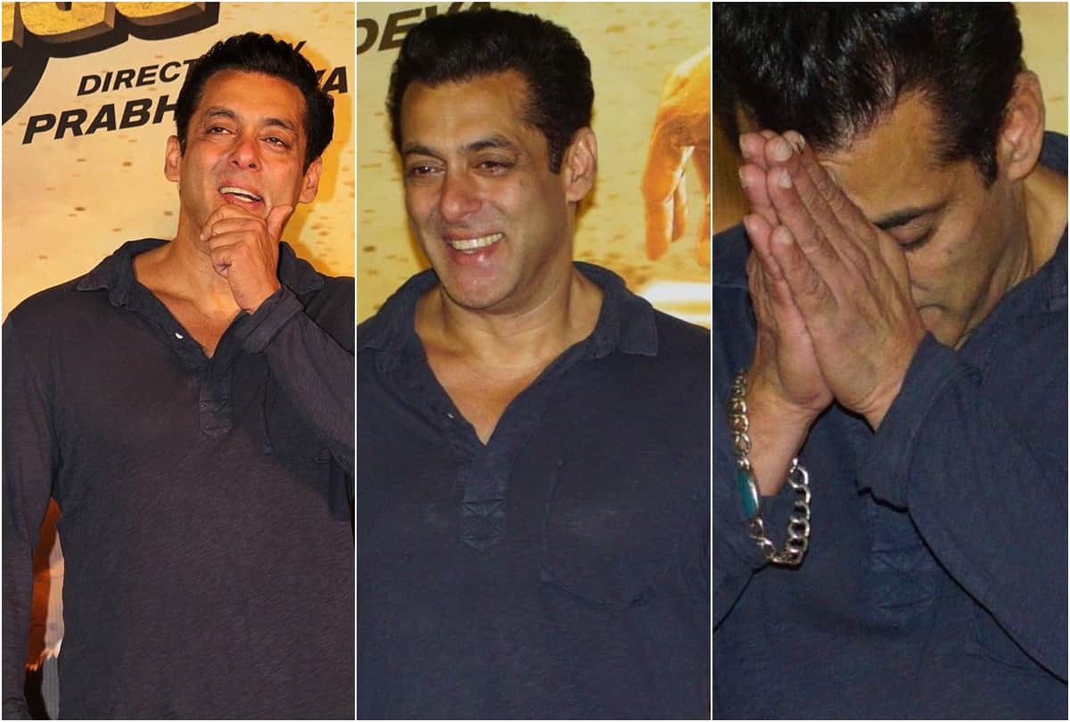 Salman Khan Reaction while Shah Rukh Khan Song played at his performance in IIFA 2019