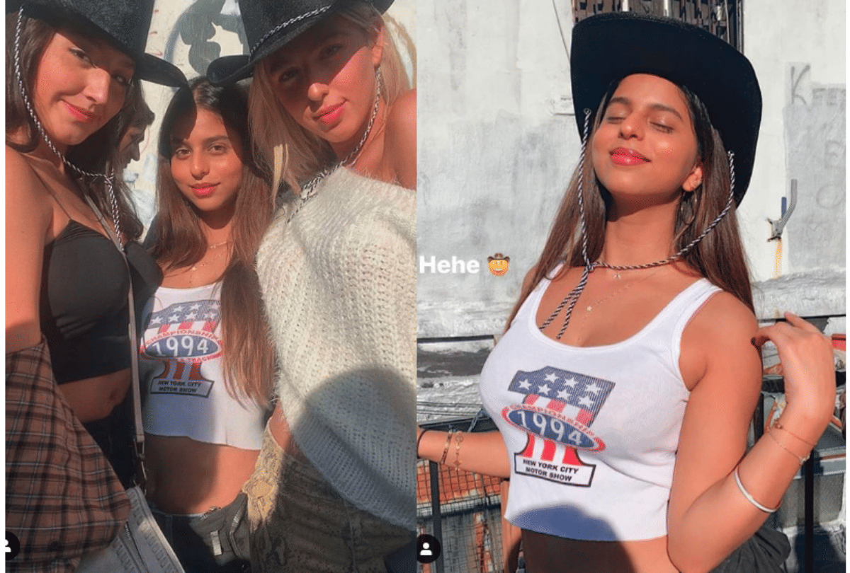 Suhana Khan Photo Viral with friends at New York University