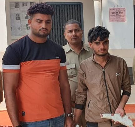 two persons are arrested with illegal arms