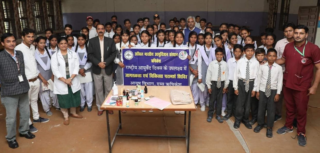 More than 150 students underwent health test