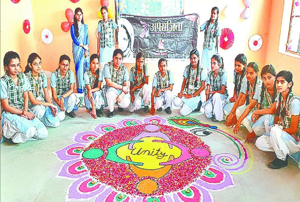Aparajita 100 Million Smiles held Deepostava in mathura
