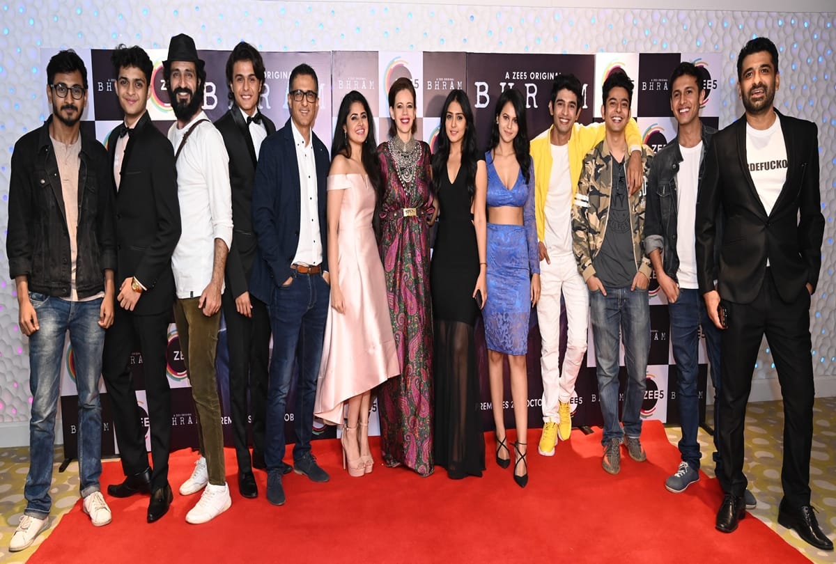 Kalki Koechlin Flaunts Her Baby Bump while Premier of Web Series Bhram
