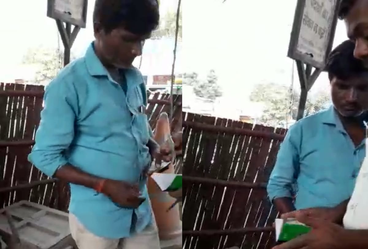 video viral of recovery, TSI and sipahi suspended in lucknow