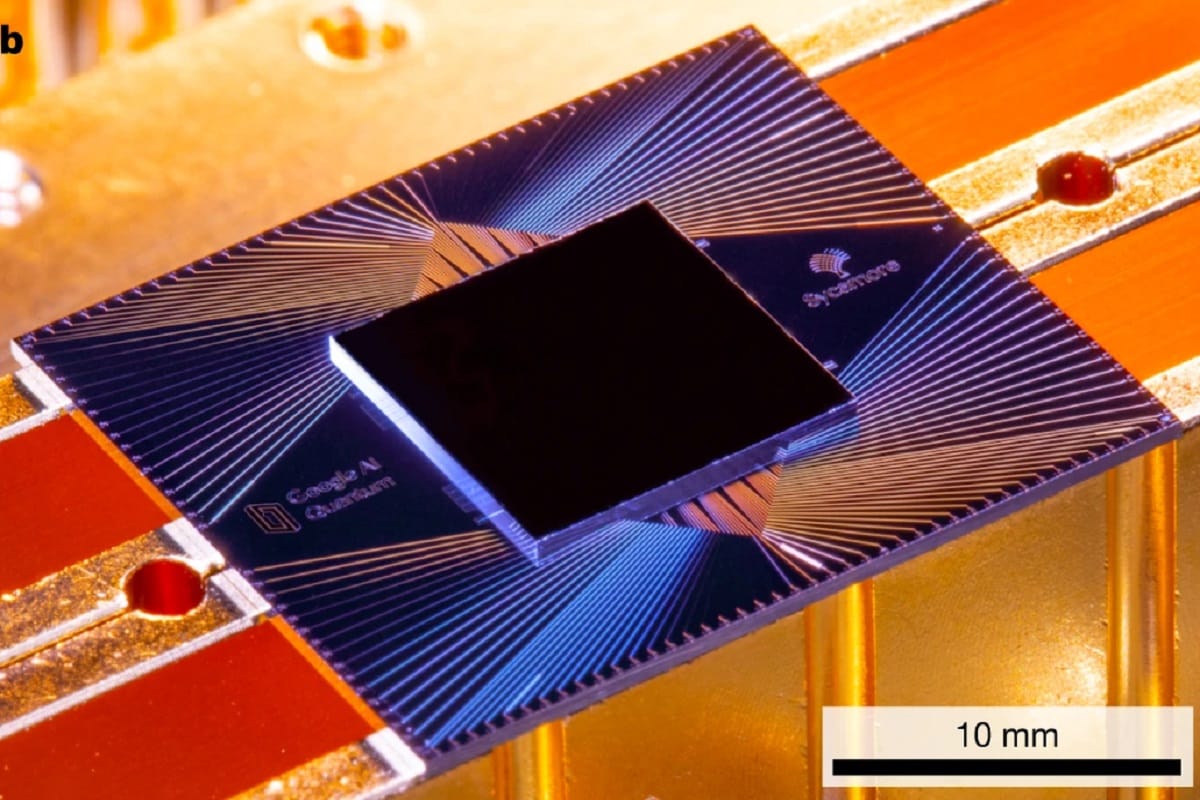 google quantum computer done work in just 200 second that will be done in 10 thousands years