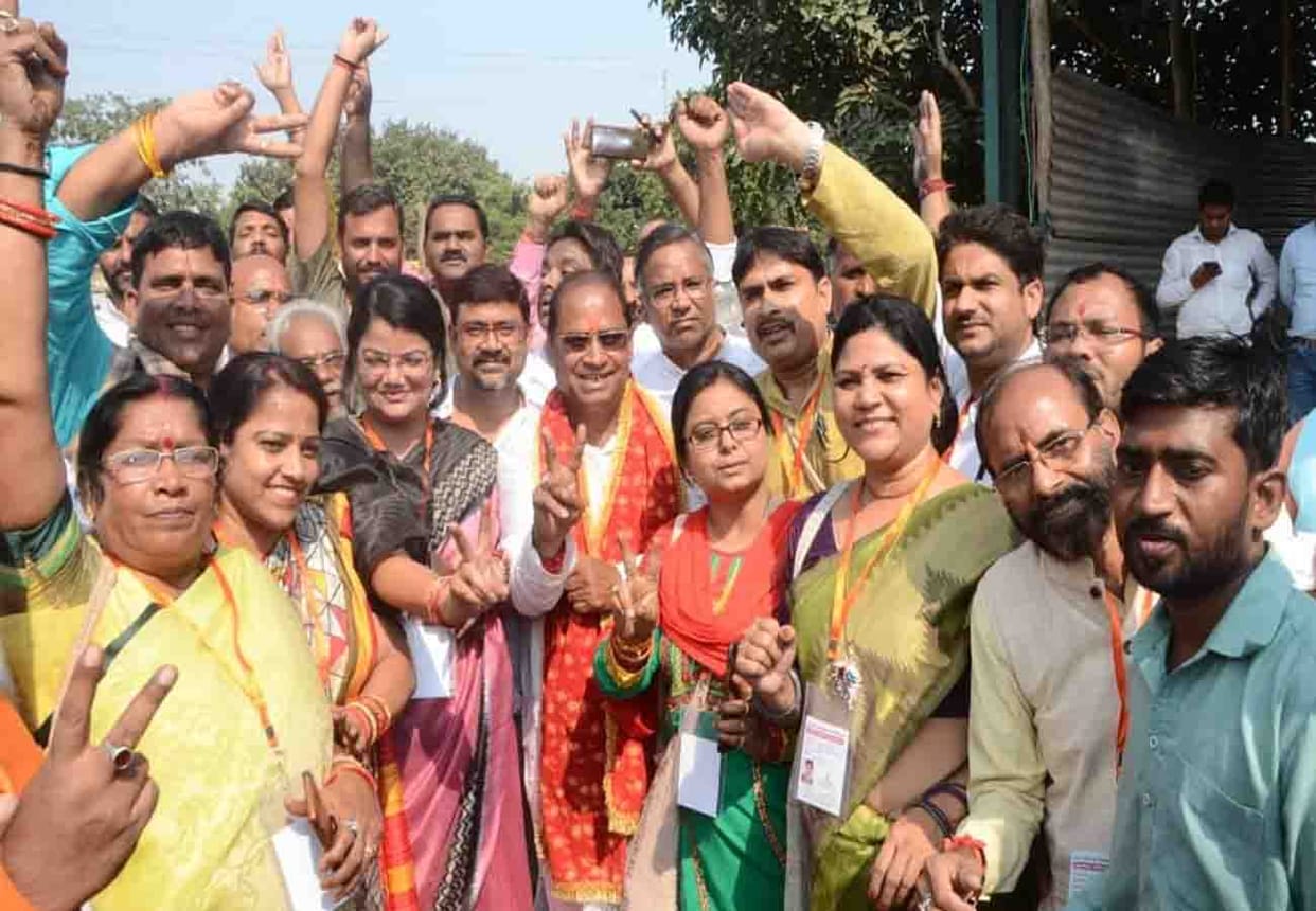 BJP's Surendra Maithani wins on Govind Nagar seat in by election
