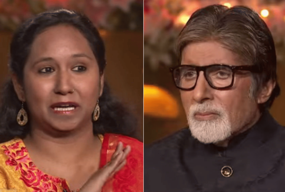 amitabh bachchan kbc 11 contestant pooja jha won 6.40 lakh rupee and share his life story