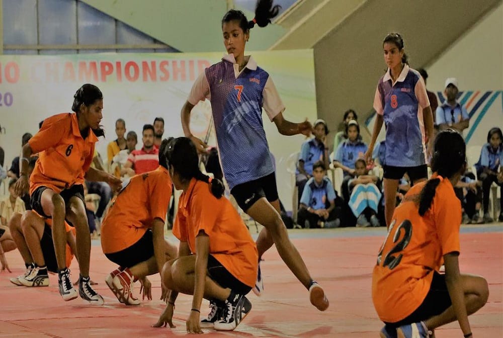 Maharashtra won double trophy at Junior National Kho Kho tournament