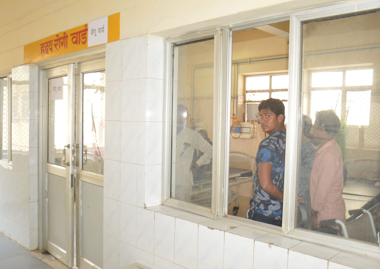 Dengue confirmed in three patients in district hospital, number reached 18
