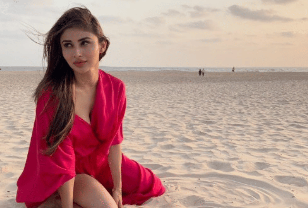 mouni roy spend vacation in maldives share photos in sheer white shirt