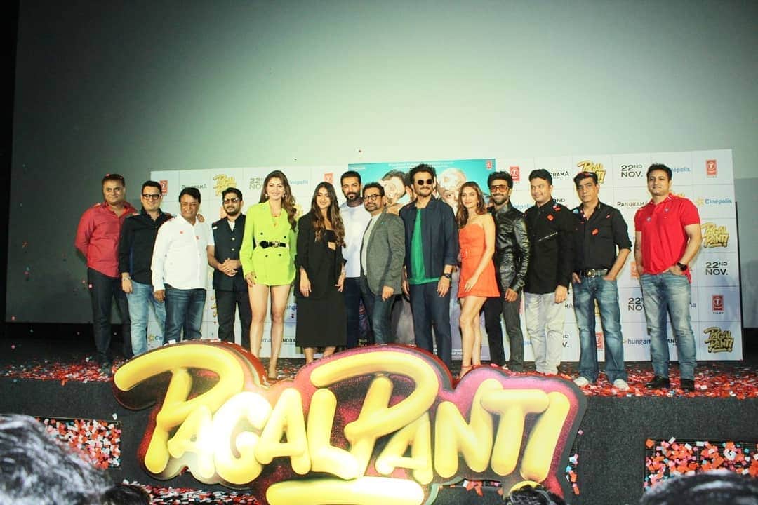 Pagalpanti review Starring John Anil Arshad Pulkit Ileana Urvashi Kriti Saurabh