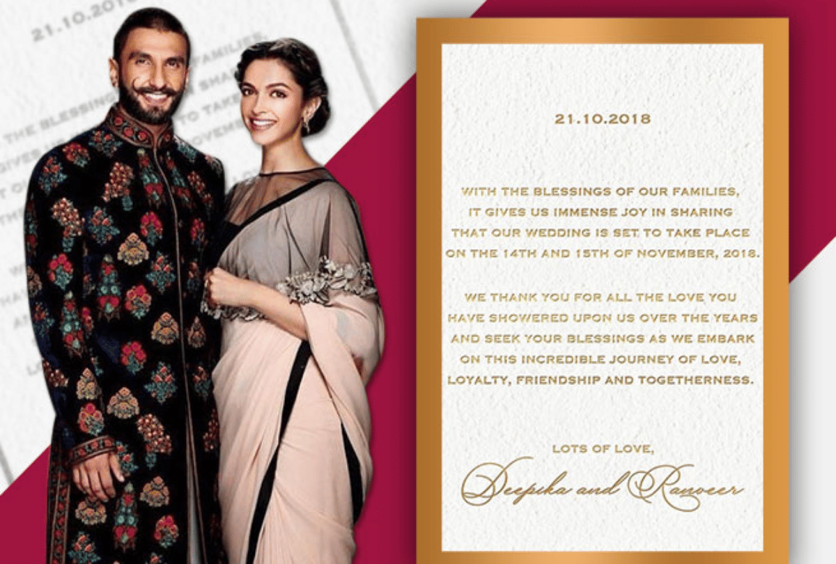 isha ambani anushka sharma to aishwarya rai wedding card pics