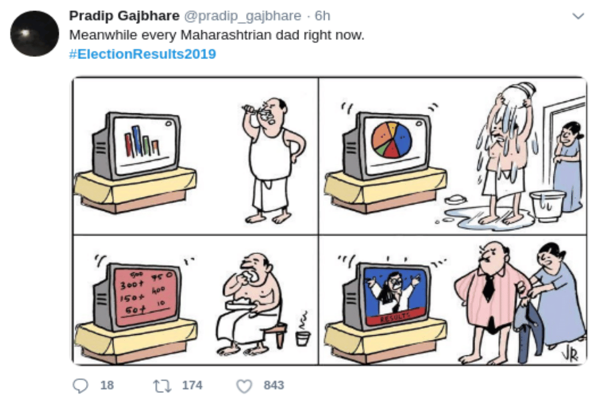 Haryana Maharashtra election results Social media reactions and memes