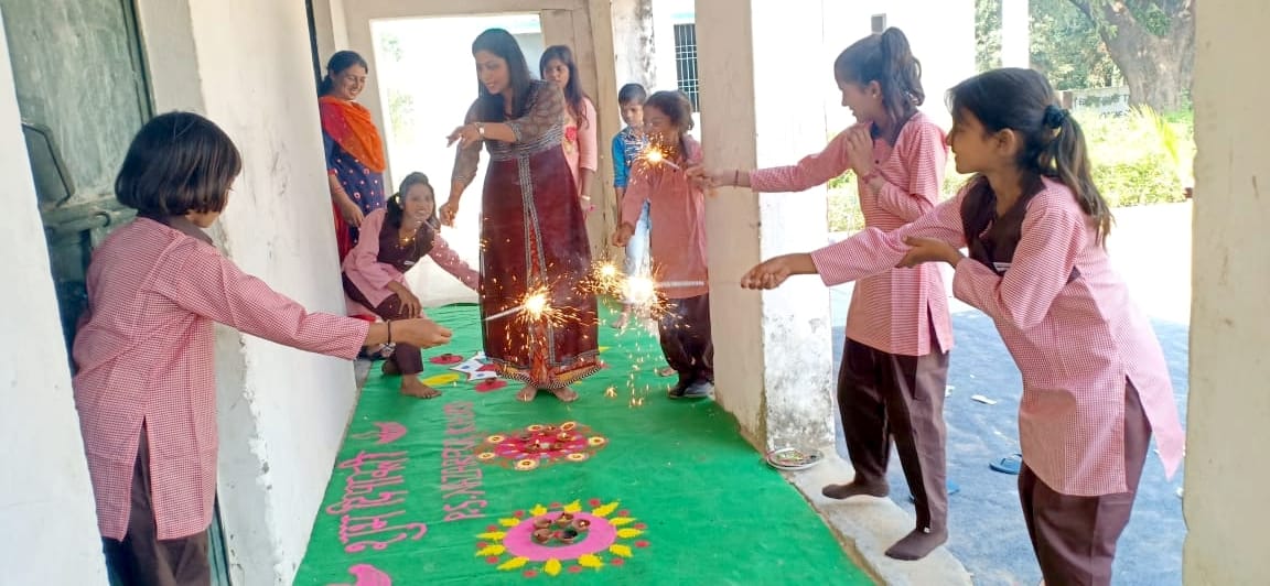 school college diwali