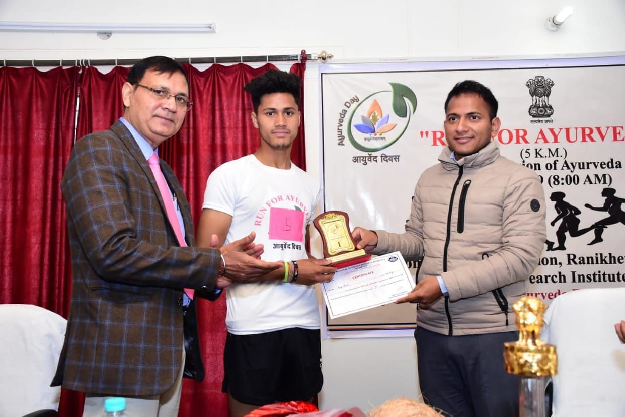Ajay, Sangeeta and Brijesh win in Run for Ayurveda